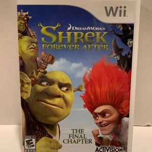 Wii: SHREK FOREVER AFTER GAME.